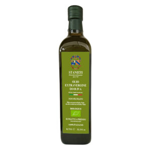 Olio extravergine di oliva Biologico bottiglia da 75 cl